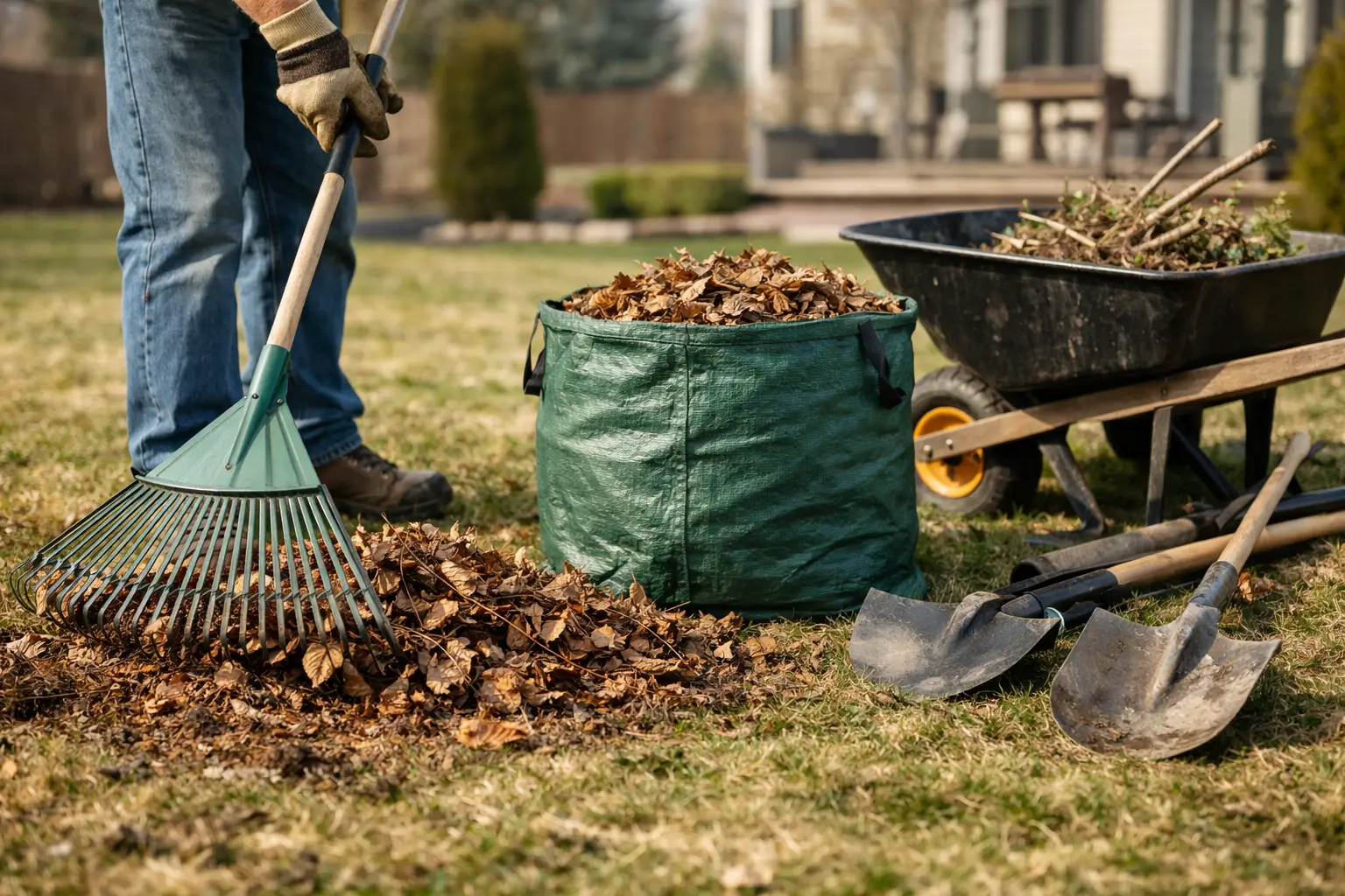 How to Clean Yard After Winter Fast