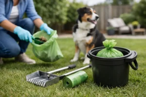 How to Manage Dog Waste Safely at Home