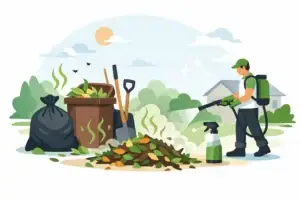 Odor Reducing Yard Waste Cleanup That Works