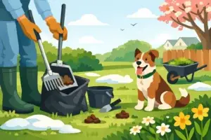 Spring Dog Poop Yard Cleanup Made Easy