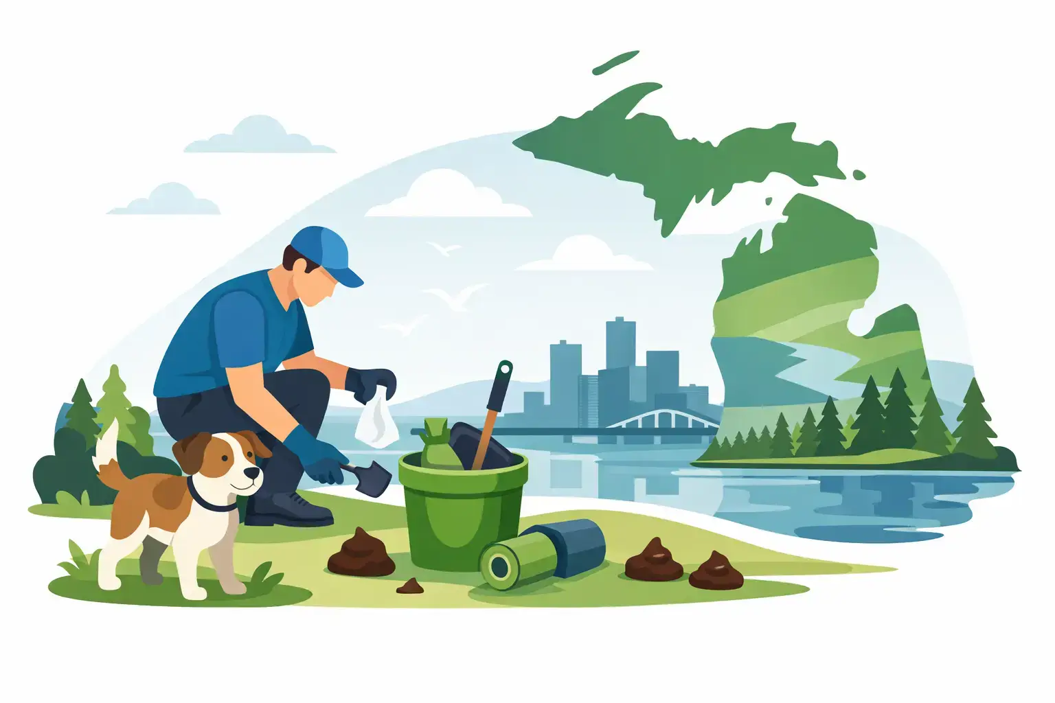 What Does Poop Cleanup Cost in Michigan?